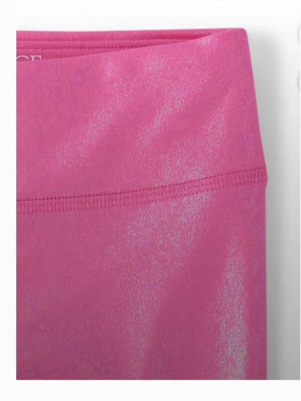 The Children’s Place Girls HI-Shine Pink Leggings Size Medium (7-8) NWT